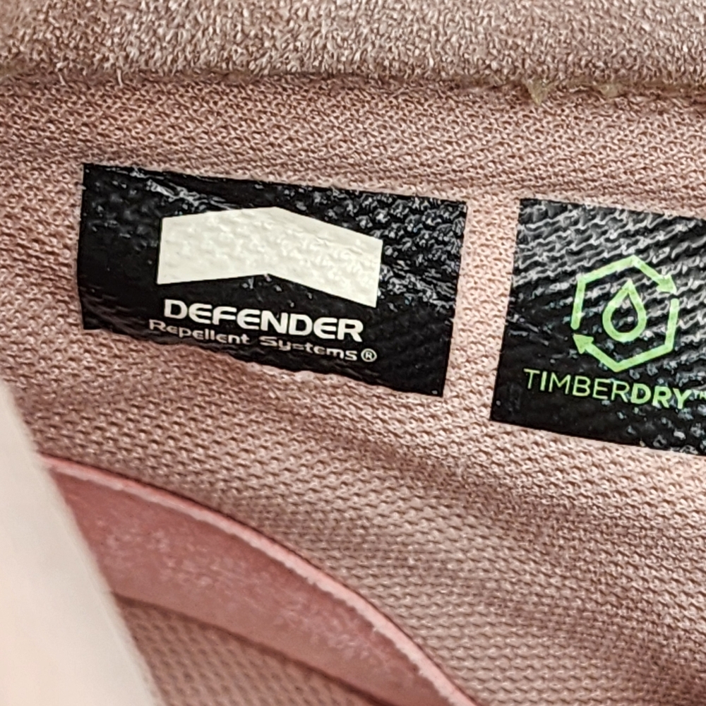 Pink Suede Timberland Sz 9 Primaloft Timberdry Defender Workboots - Picture 8 of 16